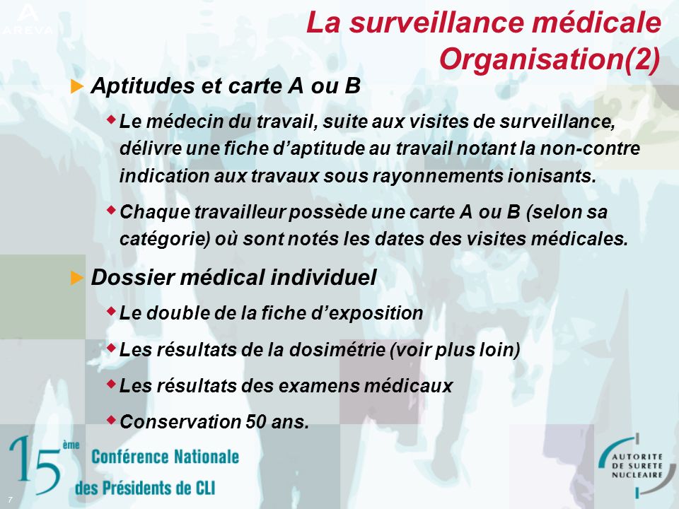 La surveillance médicale Organisation(2)