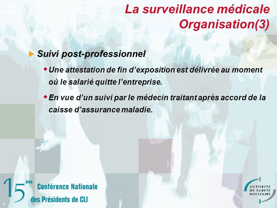 La surveillance médicale Organisation(3)