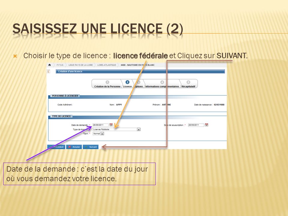 SaisiSSEZ une licence (2)