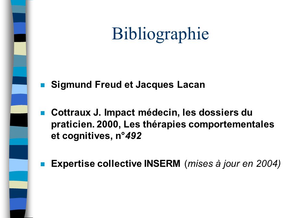 Bibliographie Sigmund Freud et Jacques Lacan
