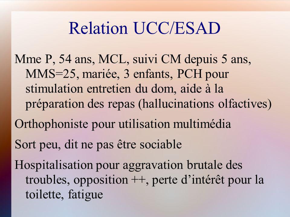 Relation UCC/ESAD