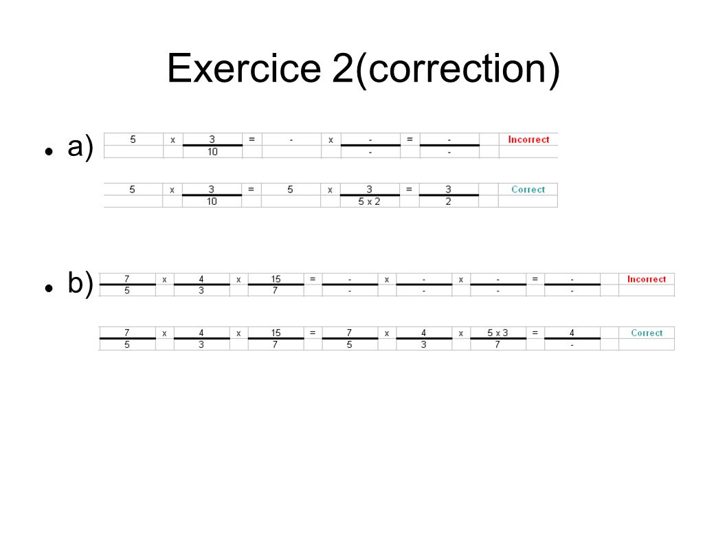 Exercice 2(correction)