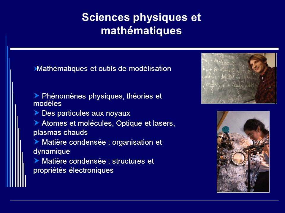 Sciences physiques et mathématiques