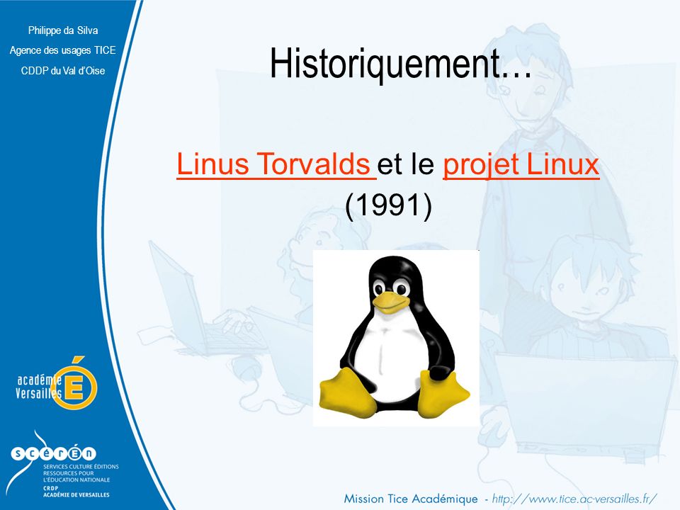 Linus Torvalds et le projet Linux (1991)