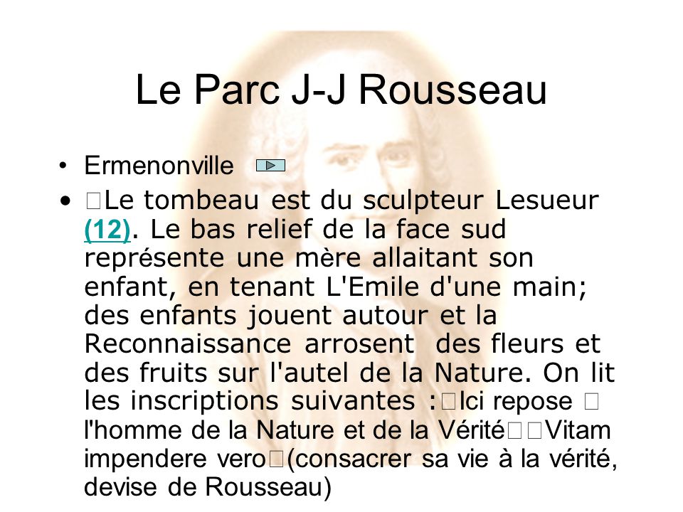 Les Oeuvres De Jean Jacques Rousseau Ppt Video Online Telecharger