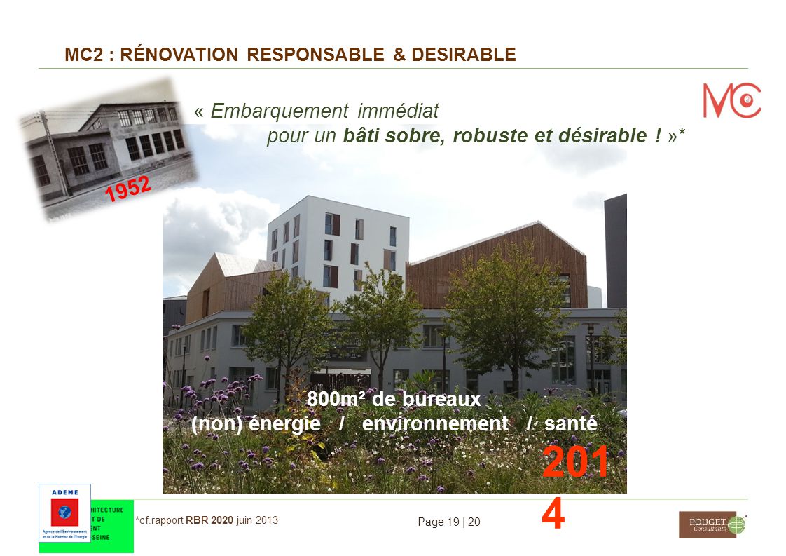 MC2 : rénovation responsable & DESIRABLE