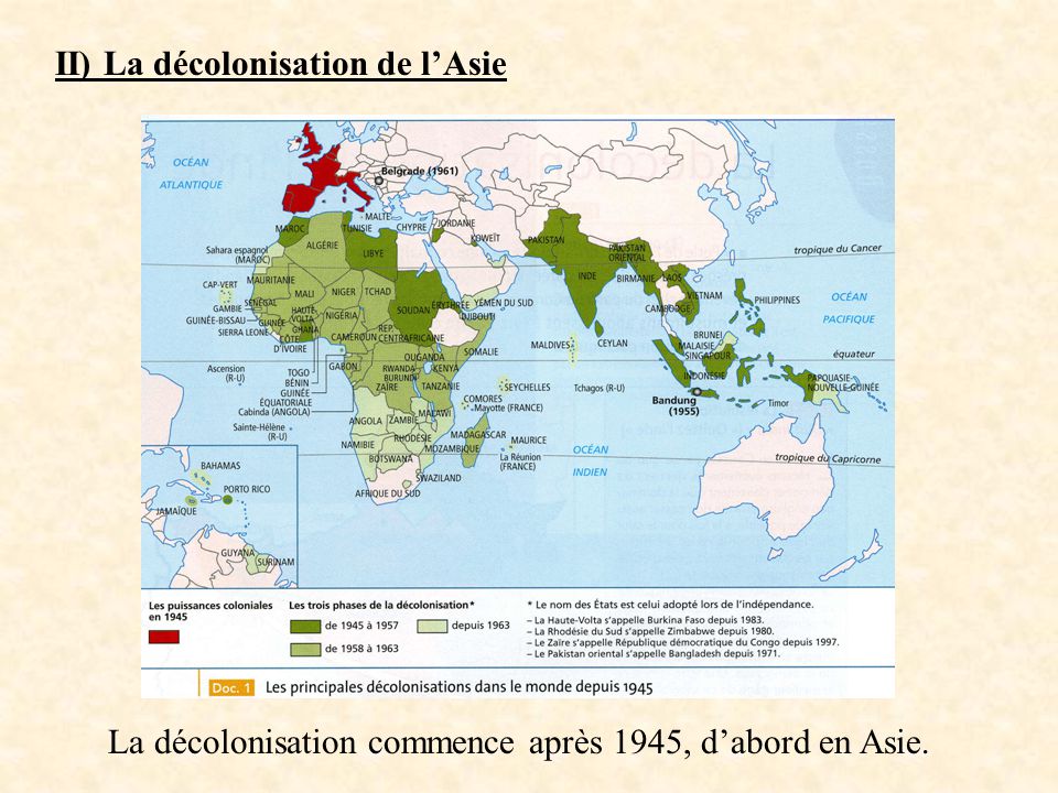 Decolonisation asie dissertation