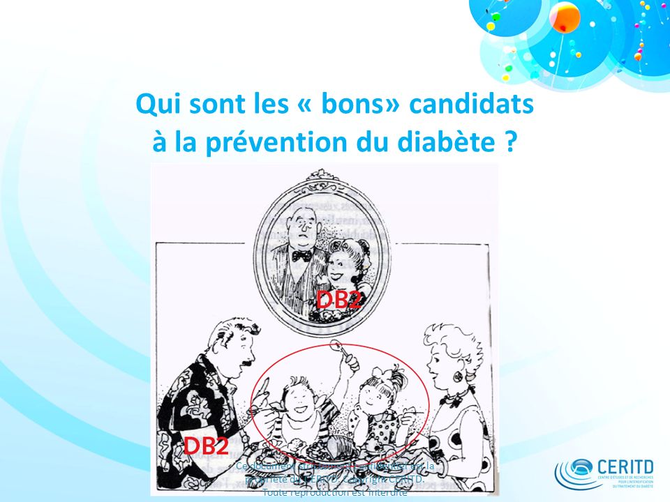 Qui sont les « bons» candidats à la prévention du diabète
