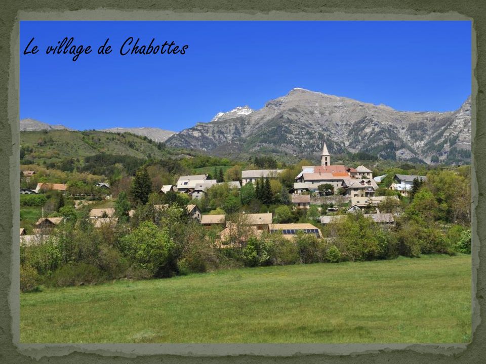 Le village de Chabottes