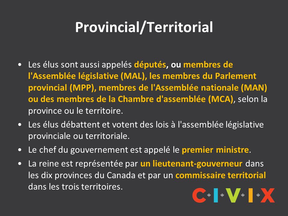 Provincial/Territorial