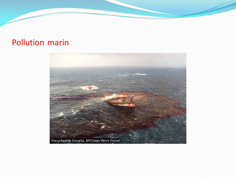 Pollution marin