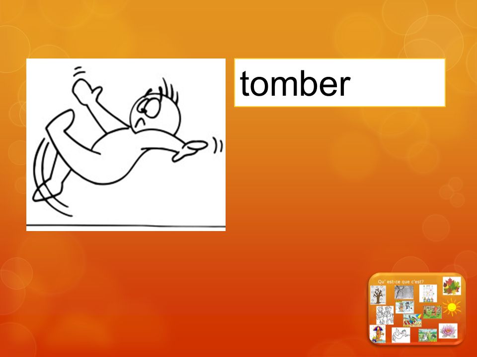 tomber
