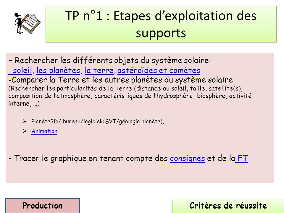 Tp N1 La Terre Dans Le Système Solaire Ppt Video Online