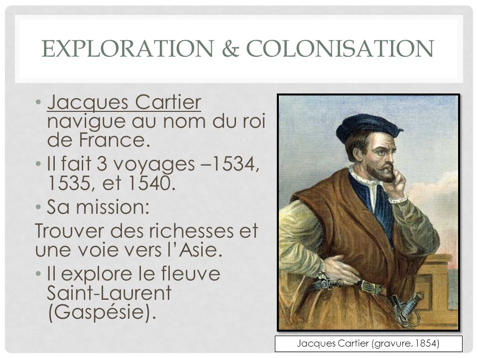 Exploration & colonisation