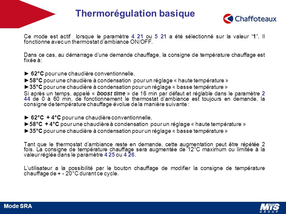 Thermorégulation basique