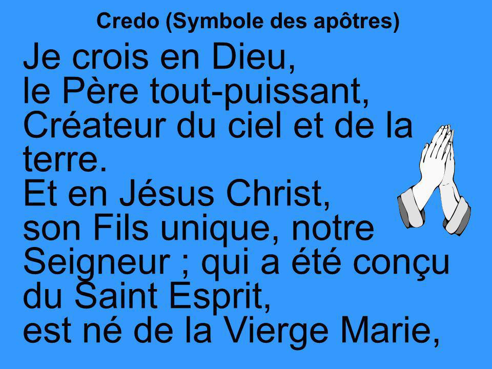 Credo (Symbole des apôtres)