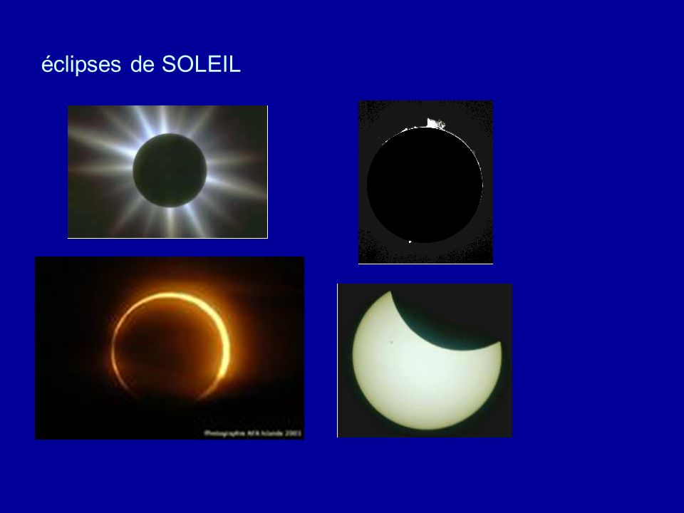 éclipses de SOLEIL
