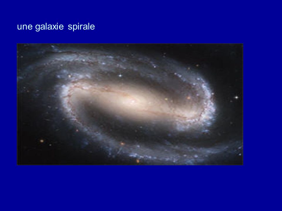 une galaxie spirale