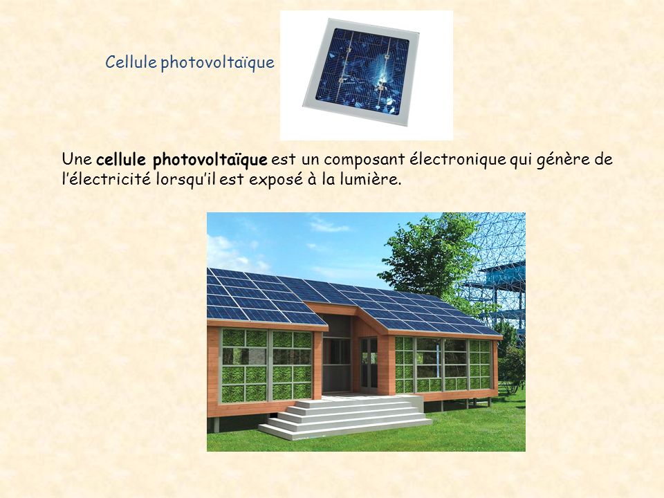 Cellule photovoltaïque