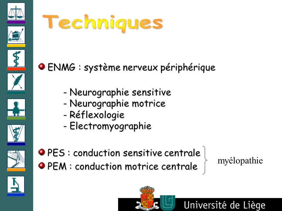Techniques ENMG : système nerveux périphérique