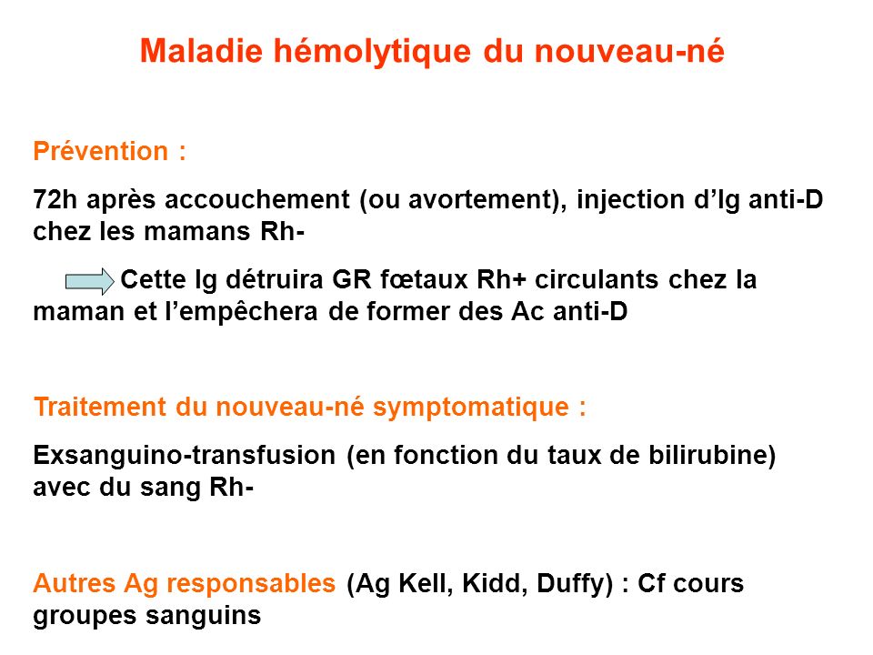 Qu'est-ce que la maladie hémolytique du nouveau-né ? - May app