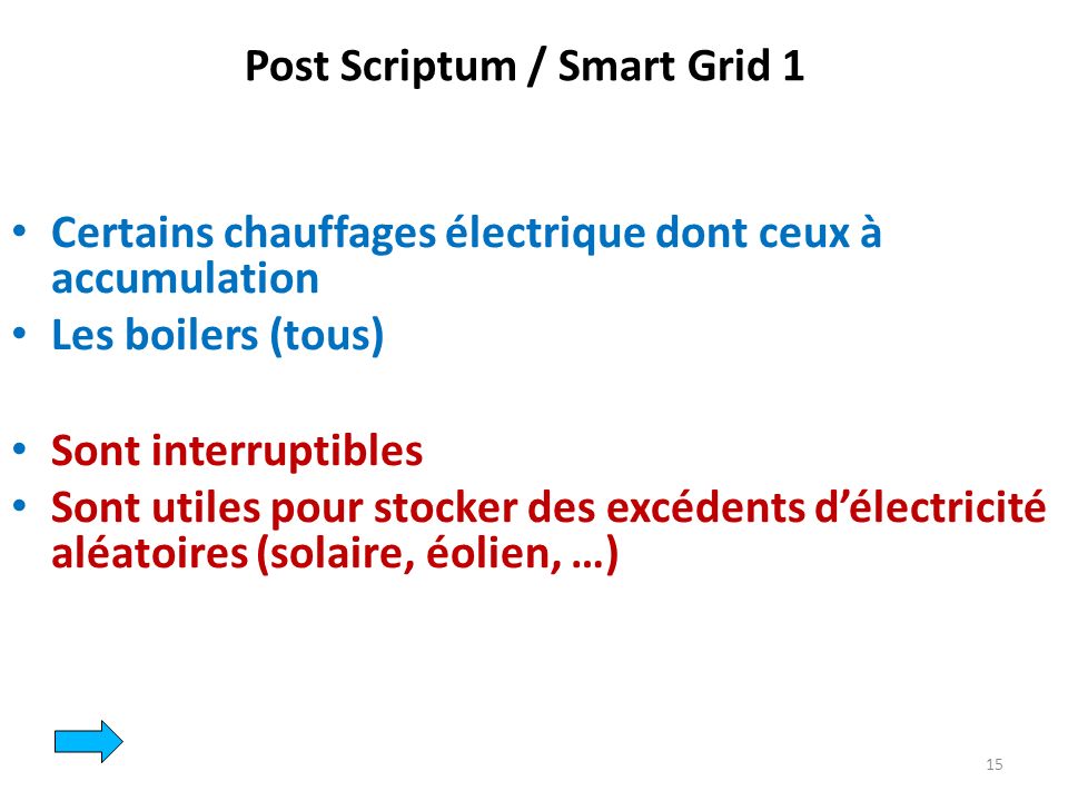 Post Scriptum / Smart Grid 1