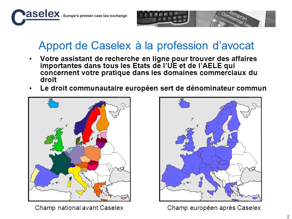 Apport de Caselex à la profession d’avocat
